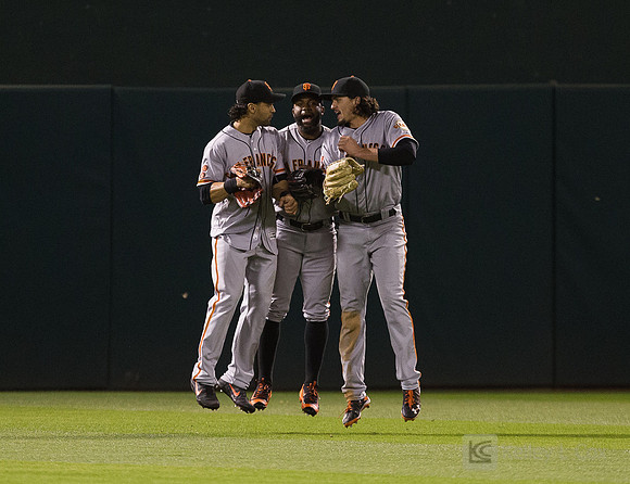 MLB: San Francisco Giants at Oakland Athletics