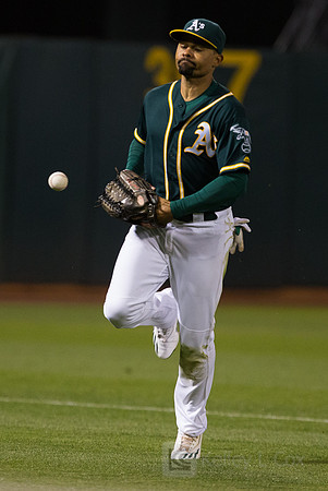 MLB: San Francisco Giants at Oakland Athletics
