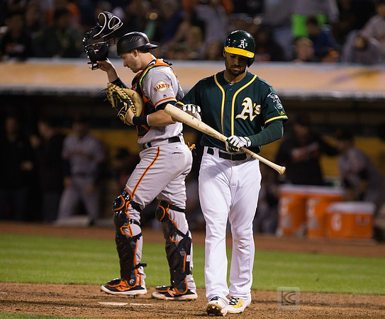 MLB: San Francisco Giants at Oakland Athletics
