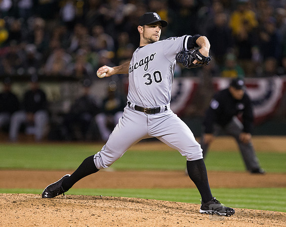 MLB: Chicago White Sox at Oakland Athletics