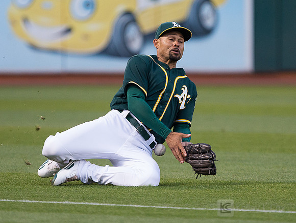 MLB: San Francisco Giants at Oakland Athletics