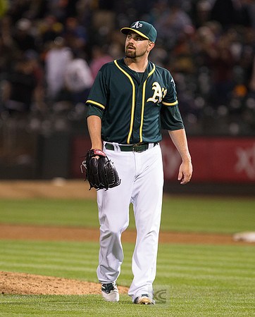 MLB: San Francisco Giants at Oakland Athletics