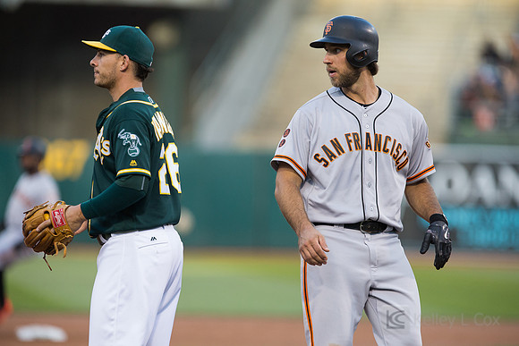 MLB: San Francisco Giants at Oakland Athletics