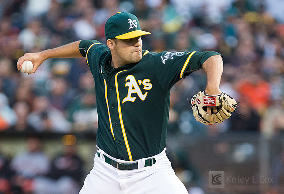 MLB: San Francisco Giants at Oakland Athletics