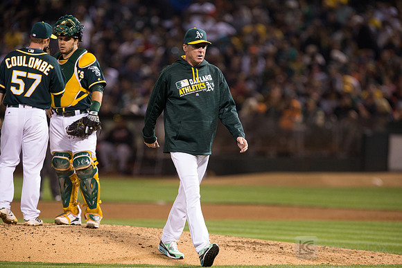 MLB: San Francisco Giants at Oakland Athletics