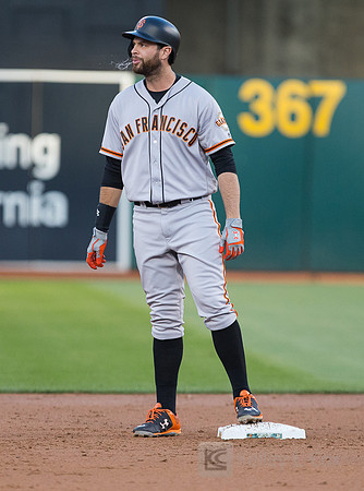MLB: San Francisco Giants at Oakland Athletics