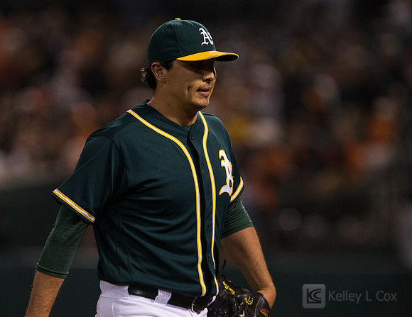 MLB: San Francisco Giants at Oakland Athletics