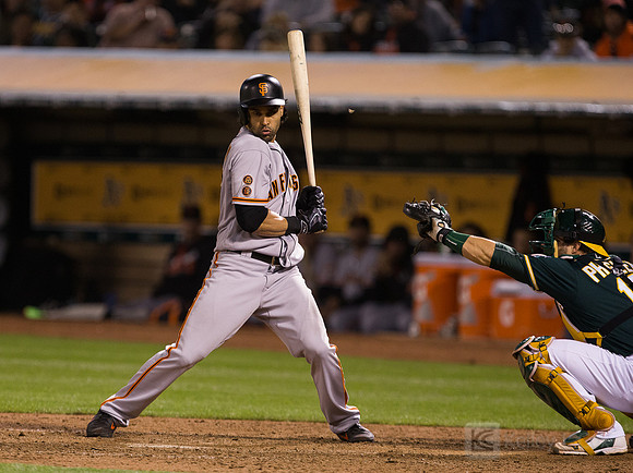 MLB: San Francisco Giants at Oakland Athletics