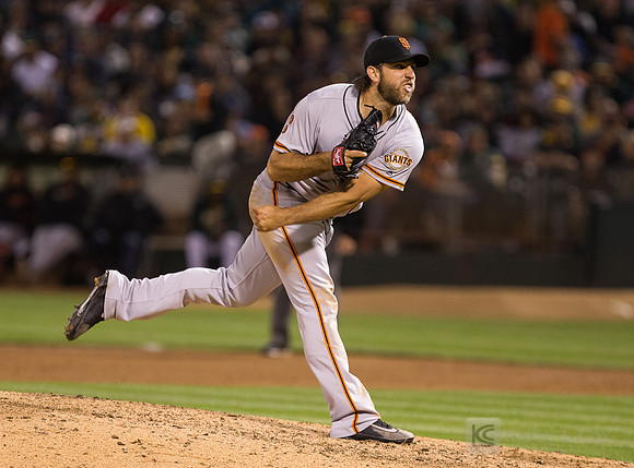 MLB: San Francisco Giants at Oakland Athletics