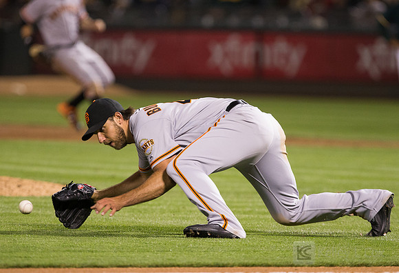 MLB: San Francisco Giants at Oakland Athletics