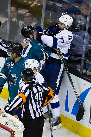 NHL: Tampa Bay Lightning at San Jose Sharks