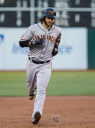 MLB: San Francisco Giants at Oakland Athletics