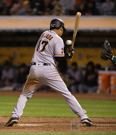 MLB: San Francisco Giants at Oakland Athletics