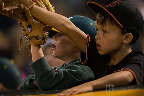 MLB: San Francisco Giants at Oakland Athletics