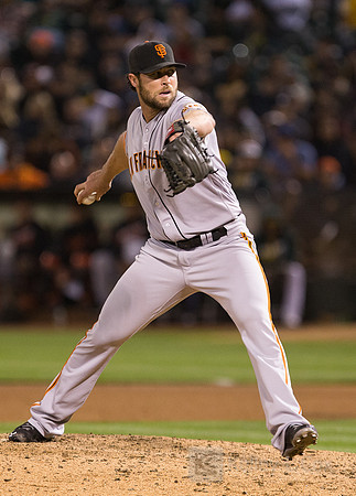 MLB: San Francisco Giants at Oakland Athletics