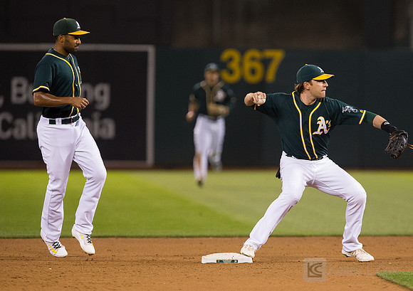 MLB: San Francisco Giants at Oakland Athletics