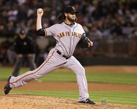 MLB: San Francisco Giants at Oakland Athletics