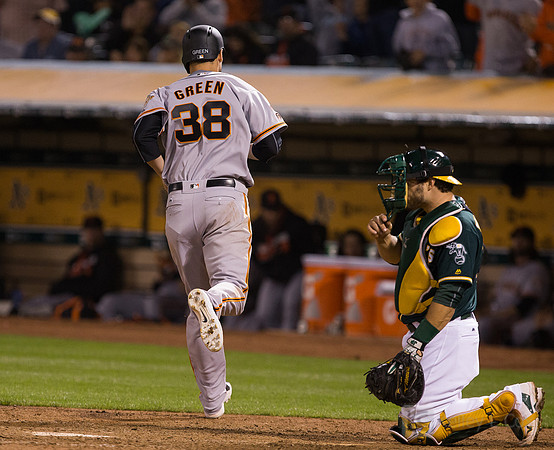 MLB: San Francisco Giants at Oakland Athletics