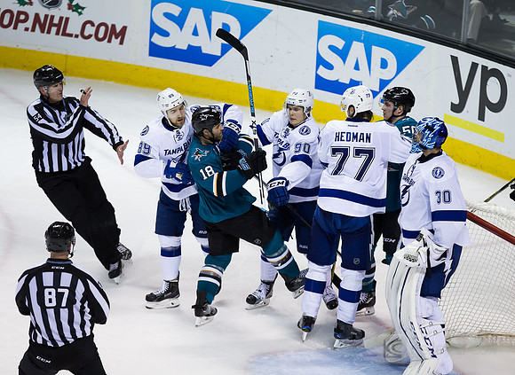 NHL: Tampa Bay Lightning at San Jose Sharks