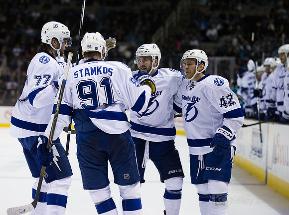 NHL: Tampa Bay Lightning at San Jose Sharks