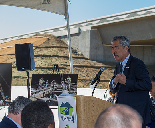SR160/HWY4 Ribbon Cutting