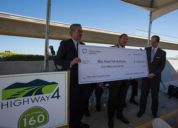 SR160/HWY4 Ribbon Cutting