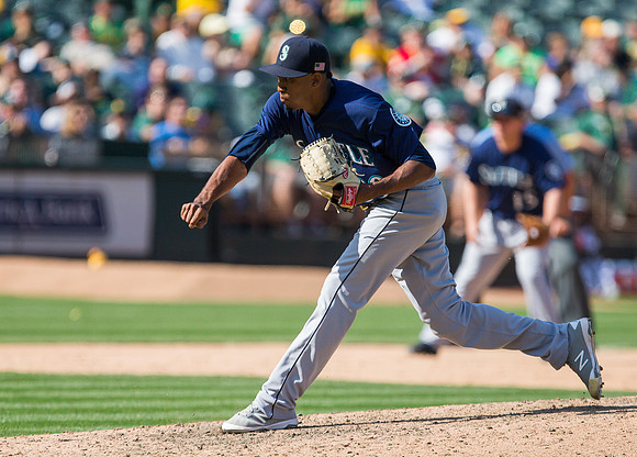 MLB: Seattle Mariners at Oakland Athletics