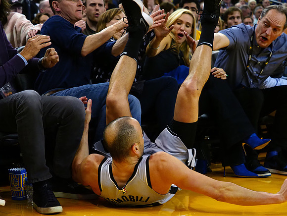 NBA: San Antonio Spurs at Golden State Warriors