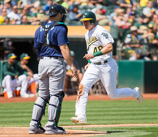 MLB: Seattle Mariners at Oakland Athletics