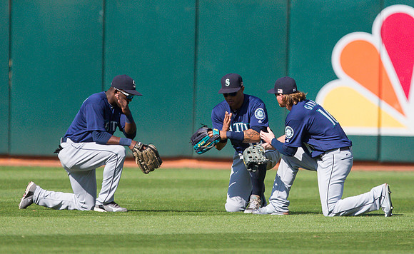 MLB: Seattle Mariners at Oakland Athletics