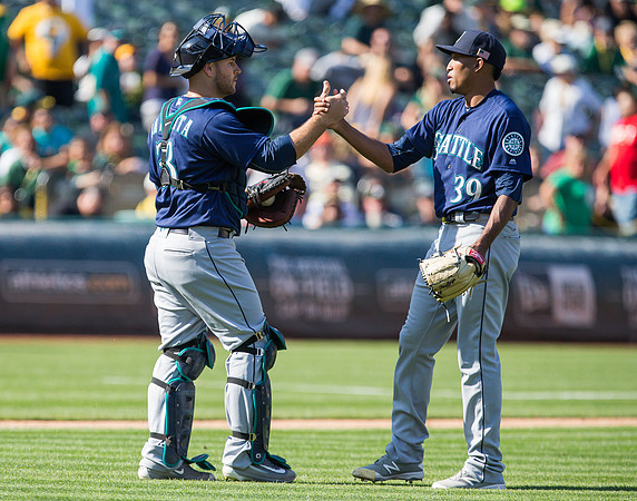 MLB: Seattle Mariners at Oakland Athletics