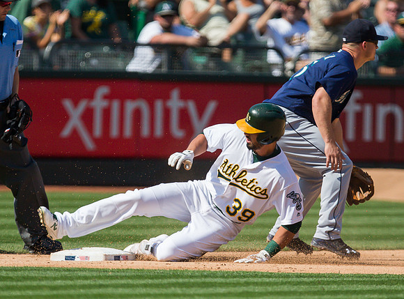 MLB: Seattle Mariners at Oakland Athletics