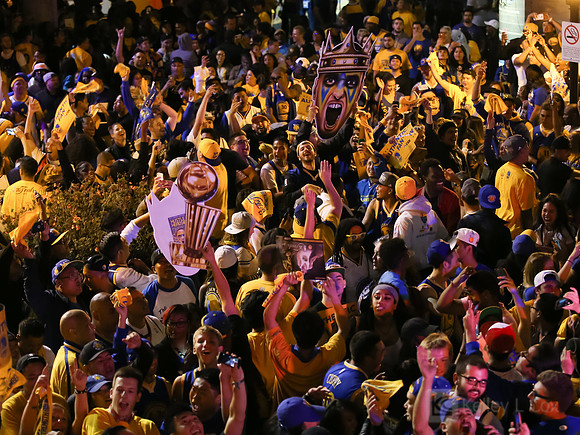 NBA: Playoffs-Golden State Warriors-Watch Party