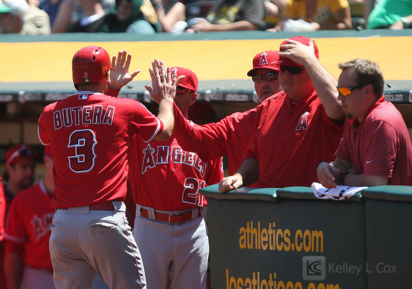 MLB: Los Angeles Angels at Oakland Athletics