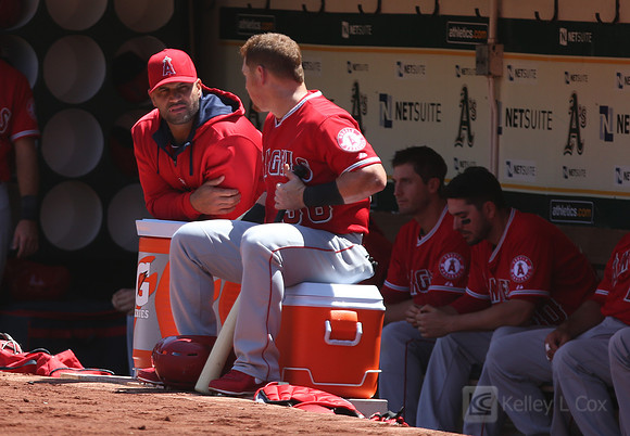 MLB: Los Angeles Angels at Oakland Athletics