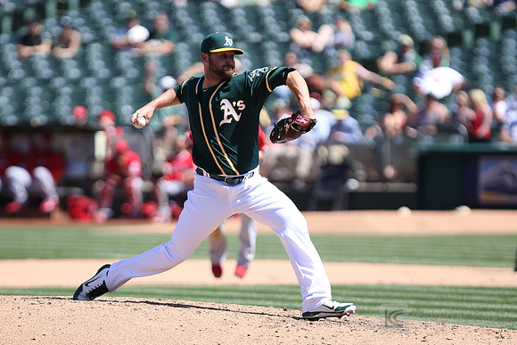 MLB: Los Angeles Angels at Oakland Athletics