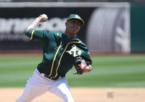 MLB: Los Angeles Angels at Oakland Athletics