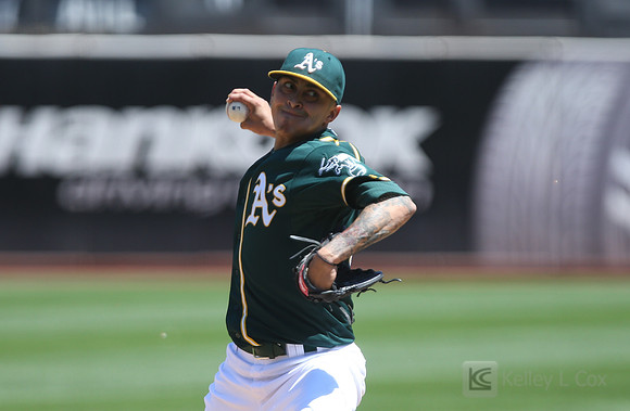 MLB: Los Angeles Angels at Oakland Athletics