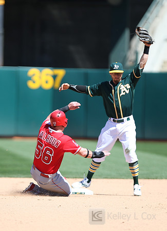MLB: Los Angeles Angels at Oakland Athletics