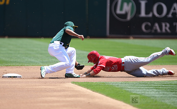 MLB: Los Angeles Angels at Oakland Athletics