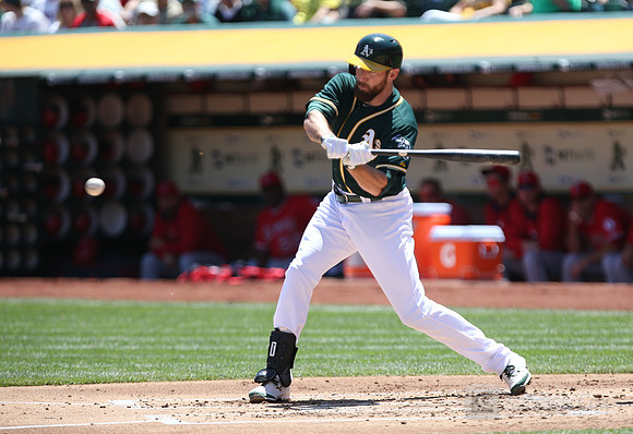 MLB: Los Angeles Angels at Oakland Athletics