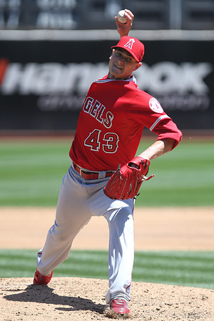 MLB: Los Angeles Angels at Oakland Athletics