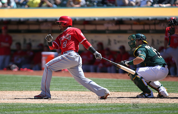 MLB: Los Angeles Angels at Oakland Athletics