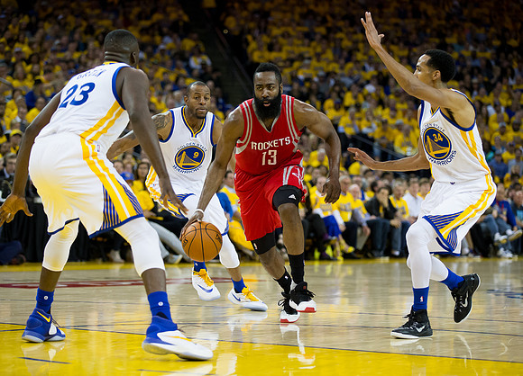 NBA: Playoffs-Houston Rockets at Golden State Warriors
