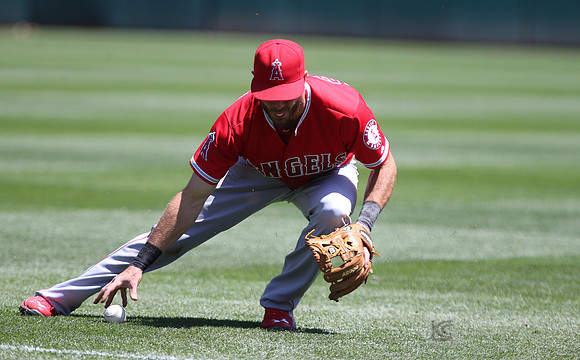MLB: Los Angeles Angels at Oakland Athletics