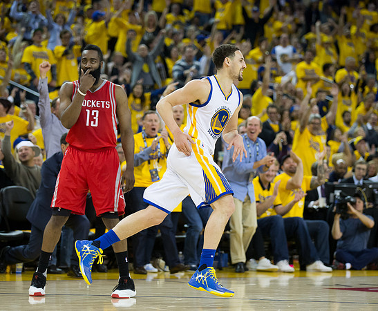 NBA: Playoffs-Houston Rockets at Golden State Warriors
