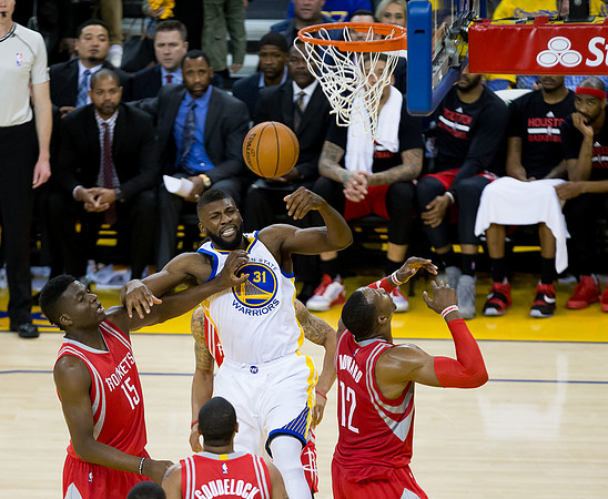 NBA: Playoffs-Houston Rockets at Golden State Warriors