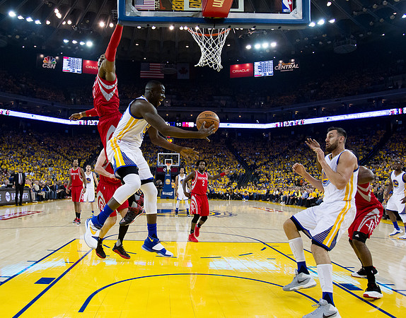 NBA: Playoffs-Houston Rockets at Golden State Warriors