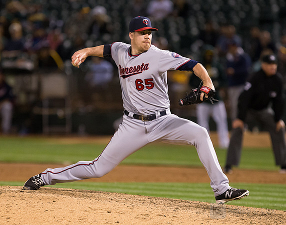 MLB: Minnesota Twins at Oakland Athletics