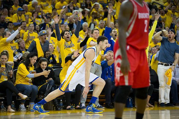 NBA: Playoffs-Houston Rockets at Golden State Warriors
